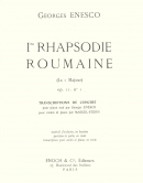 1ère Rhapsodie Roumaine Op.11 en La Majeur, trancription de concert pour piano